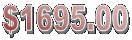 $1695.00
